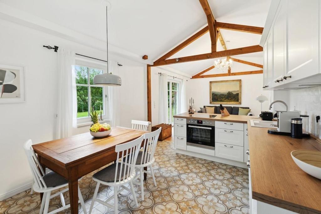 Idylisches Cottage Mit Reh Worthsee Eksteriør billede