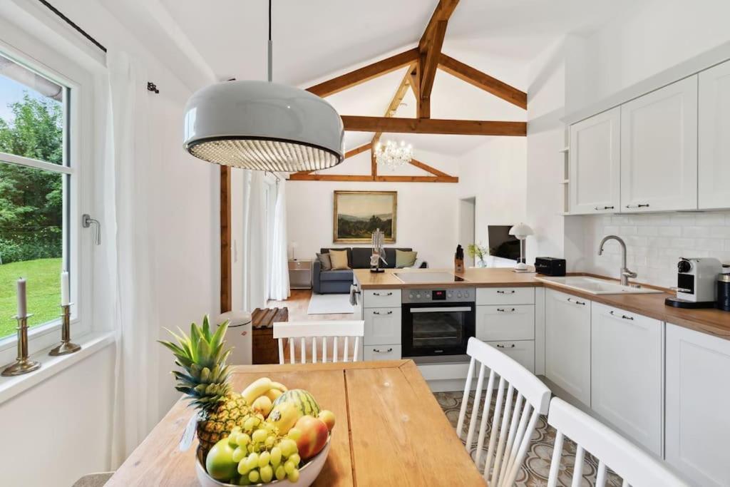 Idylisches Cottage Mit Reh Worthsee Eksteriør billede